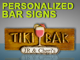 personalized bar signs