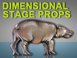 dimensional stage props