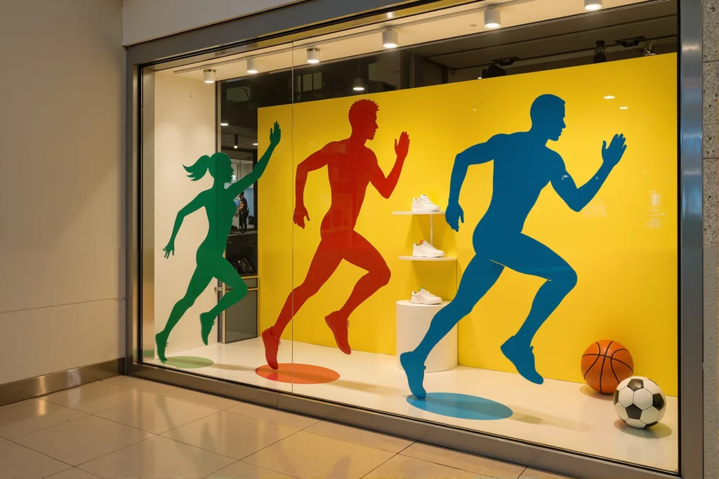 creative window display design