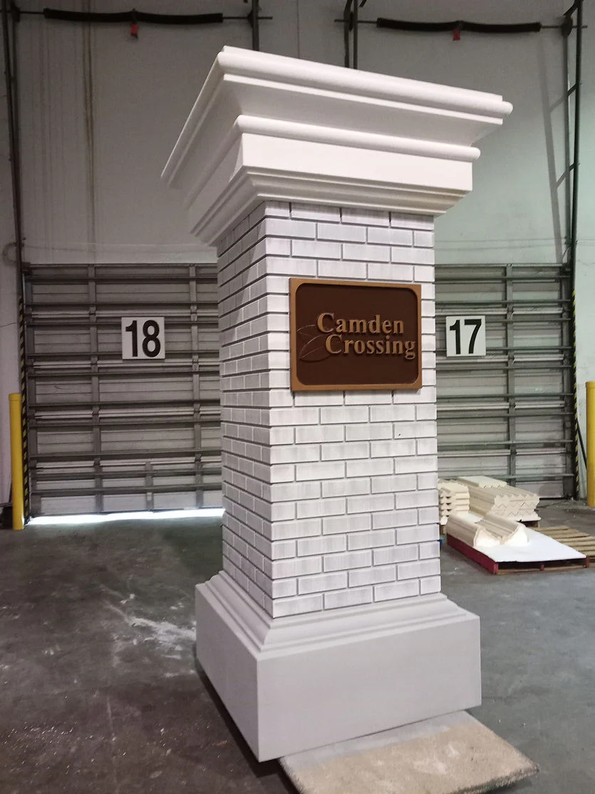 Portfolio of Foam Monument Signs