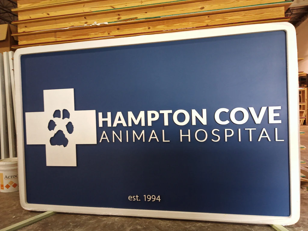 Sandblasted & V Carved Signs