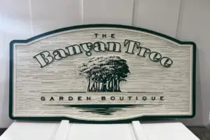 sandblasted v carved signs